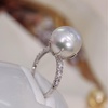 image:imagePearl ringsGifts for Women WifeGift for Wife Wedding Birthday Anniversary JewelryMom Girlfriend Her Mothers Day Gifts for Mom Women Valentines Day Christmas Day Gifts NO009