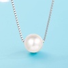 image:imageS925 Pearls Necklace Gift for Women Wife Womens Pendant Jewelry Wedding Anniversary Sterling Silver Girlfriend Birthday Gifts for Her Pendants Necklaces for Christmas Mom Gifts