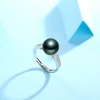 image:imageTahitian Black Pearl Rings Jewelry For Women Fashion Christmas Gifts Wife Mom Girlfriend Anniversary Birthday Fine Jewelry Gifts for Her NO33220