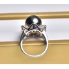image:imageTahitian Black Pearl Rings Jewelry For Women Fashion Christmas Gifts Wife Mom Girlfriend Anniversary Birthday Fine Jewelry Gifts for Her NO33242