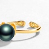 image:imageTahitian Black Pearl Rings Jewelry For Women Fashion Christmas Gifts Wife Mom Girlfriend Anniversary Birthday Fine Jewelry Gifts for Her NO33256