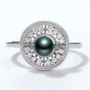 image:imageTahitian Black Pearl Rings Jewelry For Women Fashion Christmas Gifts Wife Mom Girlfriend Anniversary Birthday Fine Jewelry Gifts for Her NO33257
