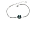 image:imageGifts for Wife Anniversary Bracelet for Women Tahitian Black Pearl Bracelet Real AAA Quality Handpicked Nature Pearls  Gifts for Mom Girlfriend Her NO11390