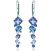 image:imageNONNYL Banquet Luxury Gem Necklace Earrings for Women Jewelry Gifts S925 Sterling Silver Natural Color Necklaces PendantNatural topazcrystal earrings