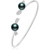 image:imageNONNYL Gifts for Wife Anniversary Bracelet for Women Tahitian Black Pearl Bracelet Real AAA Quality Handpicked Nature Pearls  Gifts for Mom Girlfriend Her NO11392