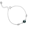 image:imageNONNYL Gifts for Wife Anniversary Bracelet for Women Tahitian Black Pearl Bracelet Real AAA Quality Handpicked Nature Pearls  Gifts for Mom Girlfriend Her NO113581