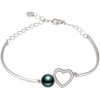 image:imageNONNYL Gifts for Wife Anniversary Bracelet for Women Tahitian Black Pearl Bracelet Real AAA Quality Handpicked Nature Pearls  Gifts for Mom Girlfriend Her NO11383