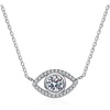 image:imageNONNYL Necklace S925 Sterling Silver Mosang Diamond Pendant Gifts for Women  Collarbone Necklaces Christmas Gifts Jewelry for Wife