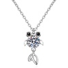 image:imageNONNYL Necklace for Women S925 Sterling Silver Plated PlatinumDainty Pendant Necklaces Gifts for Women