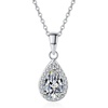image:imageNONNYL Pendant Necklace for Women  Mosang Diamond Gold Necklaces for Women  Christmas Gifts for Wife Mom Girlfriend Anniversary Birthday Fine Jewelry Gifts