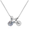 image:imageNONNYL Pendant Necklace for Women Fashion Jewelry S925 Sterling Silver Platinum GoldPlated Christmas Gifts for Wife Mom