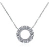 image:imageNONNYL Pendant Necklace for Women Fashion Jewelry S925 Sterling Silver Platinum GoldPlated Christmas Gifts for Wife Mom Girlfriend Anniversary Birthday Fine Jewelry Gifts for Her