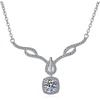 image:imageNONNYL Pendant Necklace for Women Fashion Jewelry S925 Sterling Silver Platinum GoldPlated Christmas Gifts for Wife Mom Her