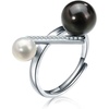 image:imageNONNYL Tahitian Pearl Rings Jewelry For Women Fashion Christmas Gifts Wife Mom Girlfriend Anniversary Birthday Fine Jewelry Gifts for Her