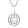 image:imagePearl NecklacesGifts for Women WifeGift for Wife Wedding Birthday Anniversary JewelryMom Girlfriend Her Mothers Day Gifts for Mom Women Valentines Day Christmas Day Gifts NO007