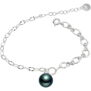image:imageGifts for Wife Anniversary Bracelet for Women Tahitian Black Pearl Bracelet Real AAA Quality Handpicked Nature Pearls  Gifts for Mom Girlfriend Her NO11387