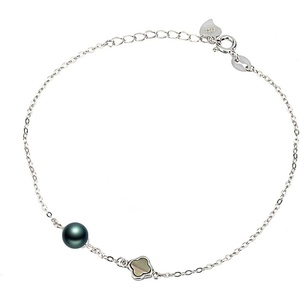 image:imageGifts for Wife Anniversary Bracelet for Women Tahitian Black Pearl Bracelet Real AAA Quality Handpicked Nature Pearls  Gifts for Mom Girlfriend Her NO11376