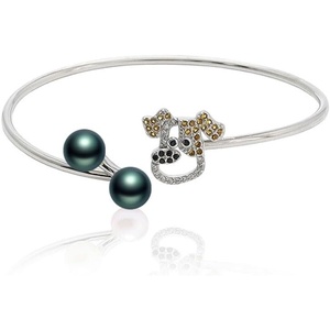 image:imageGifts for Wife Anniversary Bracelet for Women Tahitian Black Pearl Bracelet Real AAA Quality Handpicked Nature Pearls  Gifts for Mom Girlfriend Her NO11369
