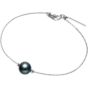image:imageGifts for Wife Anniversary Bracelet for Women Tahitian Black Pearl Bracelet Real AAA Quality Handpicked Nature Pearls  Gifts for Mom Girlfriend Her NO11410