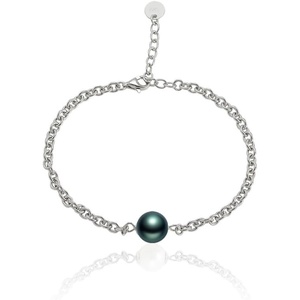 image:imageGifts for Wife Anniversary Bracelet for Women Tahitian Black Pearl Bracelet Real AAA Quality Handpicked Nature Pearls  Gifts for Mom Girlfriend Her NO11384
