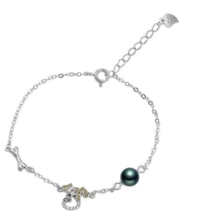 image:imageGifts for Wife Anniversary Bracelet for Women Tahitian Black Pearl Bracelet Real AAA Quality Handpicked Nature Pearls  Gifts for Mom Girlfriend Her NO11370