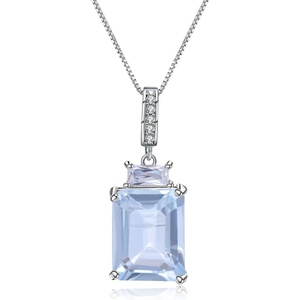 image:imageNONNYL Banquet Luxury Gem Necklace for Women Jewelry Gifts Inlaid With Natural Gem Pendant Gifts for Wife Mom Girlfriend Anniversary Birthday Fine Jewelry Gifts for Her