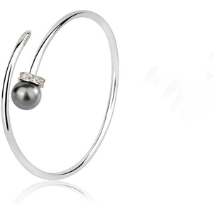 image:imageNONNYL Gifts for Wife Anniversary Bracelet for Women Tahitian Black Pearl Bracelet Real AAA Quality Handpicked Nature Pearls  Gifts for Mom Girlfriend Her NO11403