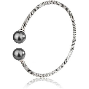 image:imageNONNYL Gifts for Wife Anniversary Bracelet for Women Tahitian Black Pearl Bracelet Real AAA Quality Handpicked Nature Pearls  Gifts for Mom Girlfriend Her NO11402