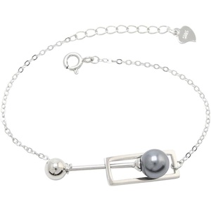 image:imageNONNYL Gifts for Wife Anniversary Bracelet for Women Tahitian Black Pearl Bracelet Real AAA Quality Handpicked Nature Pearls  Gifts for Mom Girlfriend Her NO11393