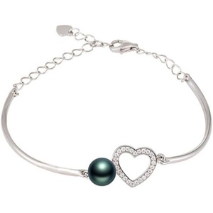 image:imageNONNYL Gifts for Wife Anniversary Bracelet for Women Tahitian Black Pearl Bracelet Real AAA Quality Handpicked Nature Pearls  Gifts for Mom Girlfriend Her NO11383