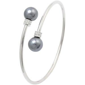 image:imageNONNYL Gifts for Wife Anniversary Bracelet for Women Tahitian Black Pearl Bracelet Real AAA Quality Handpicked Nature Pearls  Gifts for Mom Girlfriend Her NO11404