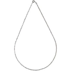 image:imageNONNYL Jewelry Company Sterling Silver 15mm Gypsophila Sparkling Chain Necklace 2021 new trend highend sense clavicle chain1820180 Inches
