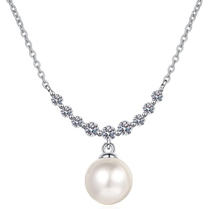 image:imageNONNYL Pearl Necklace Gifts for Women  Real Freshwater Cultured Pearl Pendant  Christmas Gifts for Mom Wife Girlfriend Anniversary Birthday Jewelry Gifts for Her