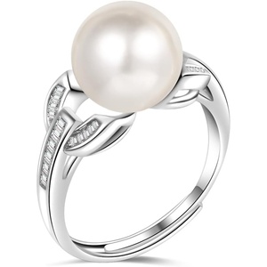 image:imageNONNYL Pearl ringsGifts for Women WifeGift for Wife Wedding Birthday Anniversary JewelryMom Girlfriend Her Mothers Day Gifts for Mom Women Valentines Day Christmas Day Gifts NO001