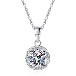 image:imageNONNYL Pendant Necklace for Women Fashion Jewelry S925 Sterling Silver Platinum GoldPlated Christmas Gifts