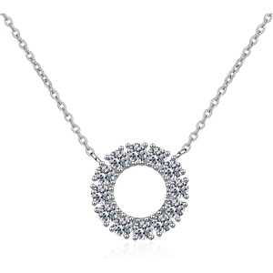 image:imageNONNYL Pendant Necklace for Women Fashion Jewelry S925 Sterling Silver Platinum GoldPlated Christmas Gifts for Wife Mom Girlfriend Anniversary Birthday Fine Jewelry Gifts for Her