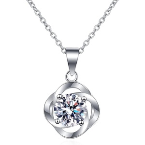 image:imageNONNYL Pendant Necklace for Women Fashion Jewelry S925 Sterling Silver Platinum GoldPlated Christmas Gifts for Wife Mom Her Girlfriend Anniversary Birthday Fine Jewelry Gifts