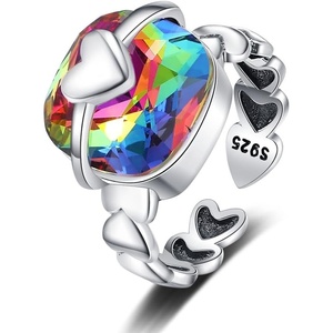 image:imageNONNYL Ring for Women Jewelry rings Gifts S925 Sterling Silver Ring Gifts for Wife Mom Girlfriend Anniversary Birthday Fine Jewelry Gifts for Her NO11603