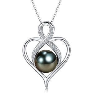 image:imageNONNYL Tahitian Black Pearl NecklacesGifts for Women WifeGift for Wife Wedding Birthday Anniversary JewelryMom Her Mothers Day Gifts for Mom Women Valentines Day Christmas Day Gifts