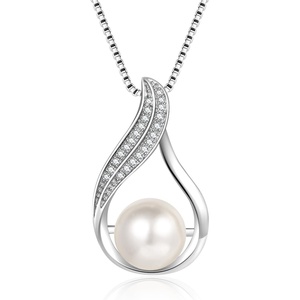 image:imagePearl NecklacesGifts for Women WifeGift for Wife Wedding Birthday Anniversary JewelryMom Girlfriend Her Mothers Day Gifts for Mom Women Valentines Day Christmas Day Gifts NO020