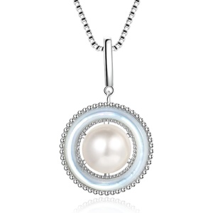 image:imagePearl NecklacesGifts for Women WifeGift for Wife Wedding Birthday Anniversary JewelryMom Girlfriend Her Mothers Day Gifts for Mom Women Valentines Day Christmas Day Gifts NO007