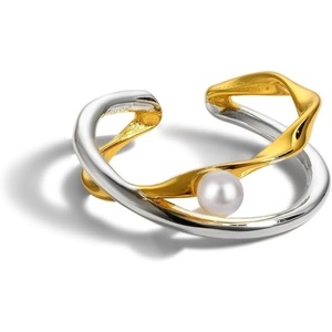 image:imagePearl ringsGifts for Women WifeGift for Wife Wedding Birthday Anniversary JewelryMom Girlfriend Her Mothers Day Gifts for Mom Women Valentines Day Christmas Day Gifts NO035