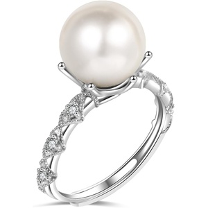 image:imagePearl ringsGifts for Women WifeGift for Wife Wedding Birthday Anniversary JewelryMom Girlfriend Her Mothers Day Gifts for Mom Women Valentines Day Christmas Day Gifts NO009