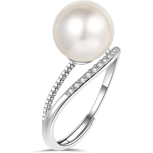 image:imagePearl ringsGifts for Women WifeGift for Wife Wedding Birthday Anniversary JewelryMom Girlfriend Her Mothers Day Gifts for Mom Women Valentines Day Christmas Day Gifts NO006