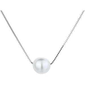image:imageS925 Pearls Necklace Gift for Women Wife Womens Pendant Jewelry Wedding Anniversary Sterling Silver Girlfriend Birthday Gifts for Her Pendants Necklaces for Christmas Mom Gifts