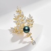 image:imageBlack Tahiti Pearl Brooch Broches Jewelry For Women Fashion Christmas Gifts Wife Mom Girlfriend Anniversary Birthday Fine Jewelry Gifts for Her NO11328