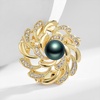 image:imageBlack Tahiti Pearl Brooch Broches Jewelry For Women Fashion Christmas Gifts Wife Mom Girlfriend Anniversary Birthday Fine Jewelry Gifts for Her NO11325