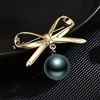 image:imageBlack Tahiti Pearl Brooch Broches Jewelry For Women Fashion Christmas Gifts Wife Mom Girlfriend Anniversary Birthday Fine Jewelry Gifts for Her NO11330