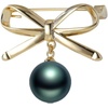 image:imageBlack Tahiti Pearl Brooch Broches Jewelry For Women Fashion Christmas Gifts Wife Mom Girlfriend Anniversary Birthday Fine Jewelry Gifts for Her NO11330