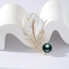 image:imageBlack Tahiti Pearl Brooch Broches Jewelry For Women Fashion Christmas Gifts Wife Mom Girlfriend Anniversary Birthday Fine Jewelry Gifts for Her NO11339